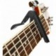 Fekete-Capo - Prémium gitár capo gyors váltás akusztikus / elektromos / klasszikus amerikai