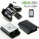 Nincs szín - 2db Xbox 360 vezeték nélküli vezérlő AA akkumulátor tok burkolat tartó tok