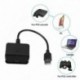 Nincs szín - PS2 Game Pad Controller női - férfi USB PS3 PC adapter átalakító kábel UK !!