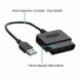 Nincs szín - PS2 Game Pad Controller női - férfi USB PS3 PC adapter átalakító kábel UK !!