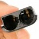 Fekete - Fekete-fehér AA akkumulátor-hátlap héj tok tok Xbox360 JP Controllerhez