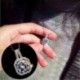 Nincs szín - Új divat Crystal Charm medál ékszer lánc vaskos nyilatkozat Choker nyaklánc