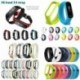 * 2 Szürke és zöld - Fit Xiaomi Mi Band 3/4 szilikon karkötő karszalag karóra csuklópánt csere