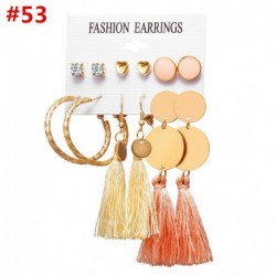 * 53 6pár / tétel - Egyesült Királyság bájos strasszos kristály gyöngy fülbevalók szett női fülbevalók ékszerek 24