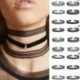 7db / 3. szett - 10db / készlet gótikus bársonyos tetoválás csipke choker gallér medál nyaklánc punk ékszerek