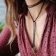 7db / 3. szett - 10db / készlet gótikus bársonyos tetoválás csipke choker gallér medál nyaklánc punk ékszerek
