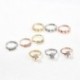 Arany-5 kövek - Virágos cirkónium orrgyűrű Daith piercing porc fül karika septum gyűrűk Tragus Egyesült Királyság