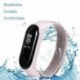 Kék - Új a Xiaomi Mi Band 4 3 csere nylon heveder csuklópánt csuklószálas szalag UK