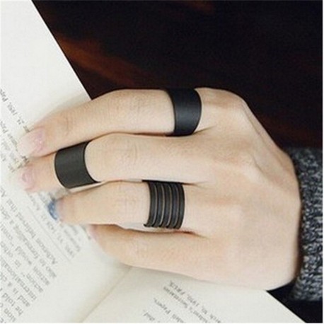 * 31 3db / készlet - Vintage cseh punk holdkő türkiz felett csülök Midi ujj gyűrű készlet