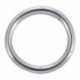 Ezüst-6mm - Sebészeti acél septum csattogó orrgyűrű csuklópánt szegmens Fül Helix Tragus gyűrű karika