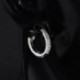 Ezüst-6mm - Divat Septum Clicker orr fülgyűrű Hoop Studs Piercing Helix Tragus Opal