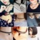 * 36 - Gótikus punk fekete csipke retro choker gallér nyaklánc ékszer csipke virág medál
