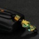 Gyöngylánc * 2 - Feng Shui fekete Obsidian Pixiu Wealth Good Luck sárkány medál nyaklánc ékszerek