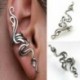 1PC Twist Ear Helix porc - Női retró klip fül mandzsetta csap strasszos kristály pakolás porc fülbevaló ékszerek