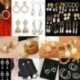Hoop 3CM - Elegáns fehér gyöngy karika fülbevaló nők túlméretes gyöngy kör koreai ékszerek