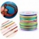 Zöld-0,8 mm (45M) - 45M erős, rugalmas, rugalmas húrszálas zsinór DIY ékszerek készítéséhez 1mm _AU