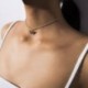 1-pillangó / arany - Divat női arany ezüst pillangó medál nyaklánc choker lánc ékszerek USA
