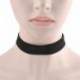 Nincs szín - Fekete bársony choker nyaklánc szalag gótikus gótikus többrétegű gallér ékszerek 90-es évek
