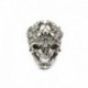 8. - Divat férfi rozsdamentes acél ezüst hűvös gótikus punk koponya ujj gyűrűk ékszerek