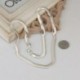18 hüvelyk - 925 sterling szilárd ezüst 6 mm-es lapos kígyólánc férfi női nyaklánc 16 - 24 hüvelyk