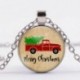 Pillangó - Vintage Retro Punk Cabochon üveg medál ezüst bronz lánc nyaklánc ékszer