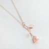 60 * Rózsa arany rózsa - Divat női többrétegű kristály medál choker gallér lánc nyaklánc ékszerek