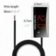 Zöld - 12V autós motorkerékpár digitális LED kijelző voltmérő feszültség volt mérő panel mérő