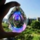 38mm - Magic Rainbow CRYSTAL SUNCATCHER csillár lámpa függő medál lakberendezési cikkek UK
