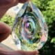 38mm - Magic Rainbow CRYSTAL SUNCATCHER csillár lámpa függő medál lakberendezési cikkek UK