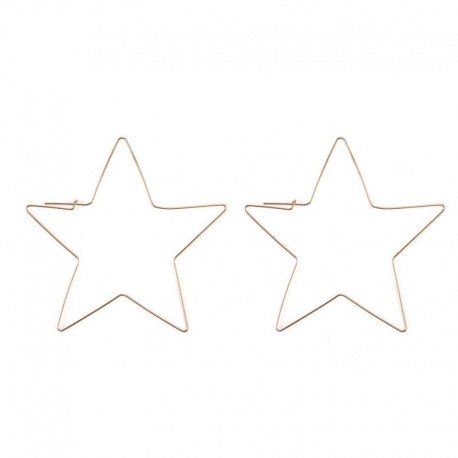 Design-14 arany (7,5 cm) - Boho geometriai kerek kör csepp fülbevaló fülbevalók női party ékszerek