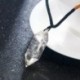 Nincs szín - Természetes tiszta kvarckristályos inga csakra drágakő gyógyító medál nyaklánc