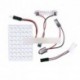 12V 48 SMD LED Panel T10 autó belső panel adapter