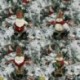 Hóember * 2 - Karácsonyi ajándék Mikulás hóember dísz fesztivál party Xmas Tree Decor Doll