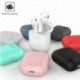 Lila (kulcstartó nélkül) - AirPods szilikon tok   kulcstartó védőburkolat az AirPod töltőtokhoz