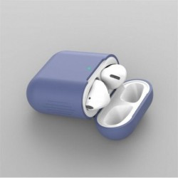 Kék (kulcstartó nélkül) - AirPods szilikon tok   kulcstartó védőburkolat az AirPod töltőtokhoz