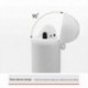 Kék (kulcstartó nélkül) - AirPods szilikon tok   kulcstartó védőburkolat az AirPod töltőtokhoz