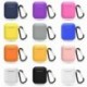 Levendula szín (kulcstartó nélkül ... - AirPods szilikon tok   kulcstartó védőburkolat az AirPod töltőtokhoz
