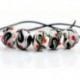 9 * - 5db SILVER MURANO GLASS BEAD Fit European Charm karkötő ékszer készítés