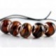39 * - 5db SILVER MURANO GLASS BEAD Fit European Charm karkötő ékszer készítés