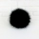 Fehér   Nyomógomb - Barkácsolás 10 cm 12 cm aranyos műnyúl szőrme Pom Pom labda pompom kötő kalap kiegészítők