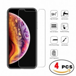 iPhone 8 (4-Pack) - (4 darabos) Prémium edzett üvegüveg védőfólia iPhone X / XS / XR / XS Max