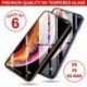 IPhone 7 (3 csomag) - [6 csomag] Gorilla edzett üveg képernyővédő fólia új iPhone XS Max XR XS X készülékhez