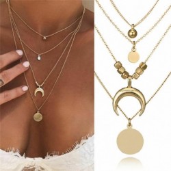 * 5 Arany pillangó nyaklánc - Vintage többrétegű kristály medál nyaklánc női choker nyaklánc ékszerek új
