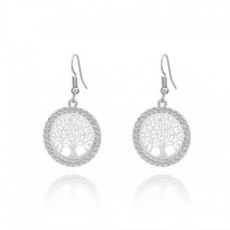 21 * Ezüst - Elegáns fehér gyöngy kerek karika fülbevalók női kicsi nagy gyöngy fülbevalók ékszerek