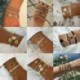 2db / készlet arany kagyló gyöngy ... - Klasszikus többrétegű nyíl csomó kristály drágakő medál lánc karkötő