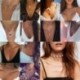 * 68 Crystal Invisible Line Zir ... - Boho női többrétegű hosszú lánc medál Crystal Choker nyaklánc ékszer ajándék