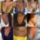 * 68 Crystal Invisible Line Zir ... - Boho női többrétegű hosszú lánc medál Crystal Choker nyaklánc ékszer ajándék