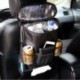Autó hátsó ülés szervező tároló táska autó függesztett táska több zsebes automatikus autó tároló szövetdoboz