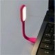 Öt színű mini olvasólámpa, fényvisszaverő USB-lámpa, többszínű mini, USB-s LED-fény az autó notebookjának