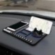 Piros - Autó csúszásgátló szőnyeg Autós telefon tartó csúszásgátló, ragadós csúszásgátló műszerfalra